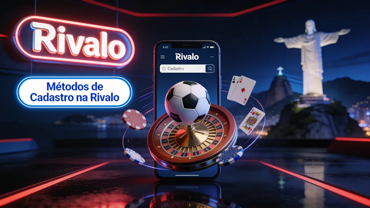 Métodos de Cadastro na Rivalo — rivalo no Brasil